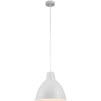LIVARNO HOME Hängeleuchte 1flammig 31,5cm TEIWAZ (Weiß)