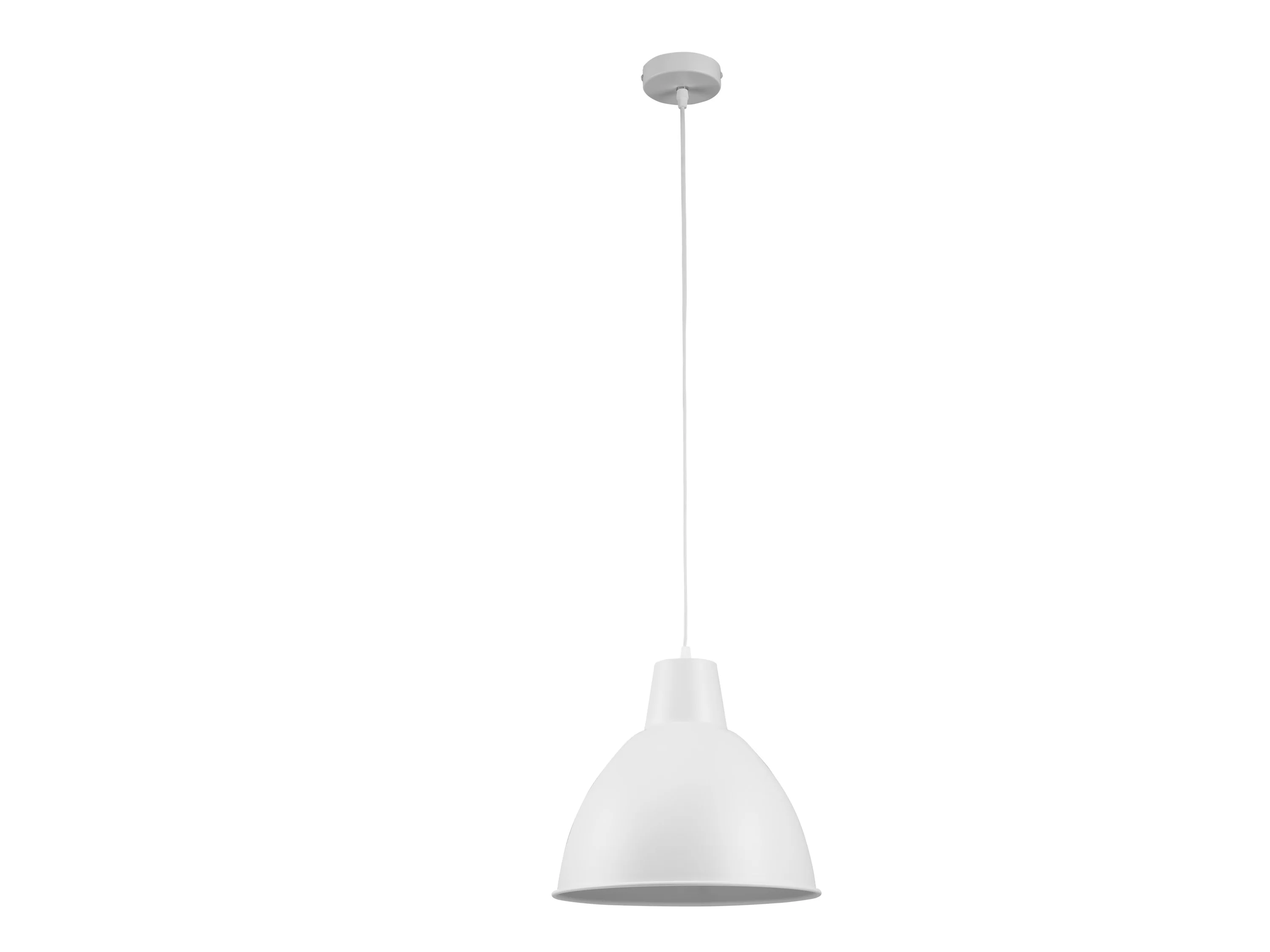 LIVARNO HOME Hängeleuchte 1flammig 31,5cm TEIWAZ (Weiß) – Bild 4 von 4