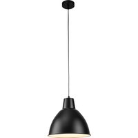 LIVARNO HOME Hängeleuchte 1flammig 31,5cm TEIWAZ (Schwarz)