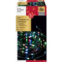 LIVARNO HOME LED-Lichterkette, mit Audiosensor (Grün)
