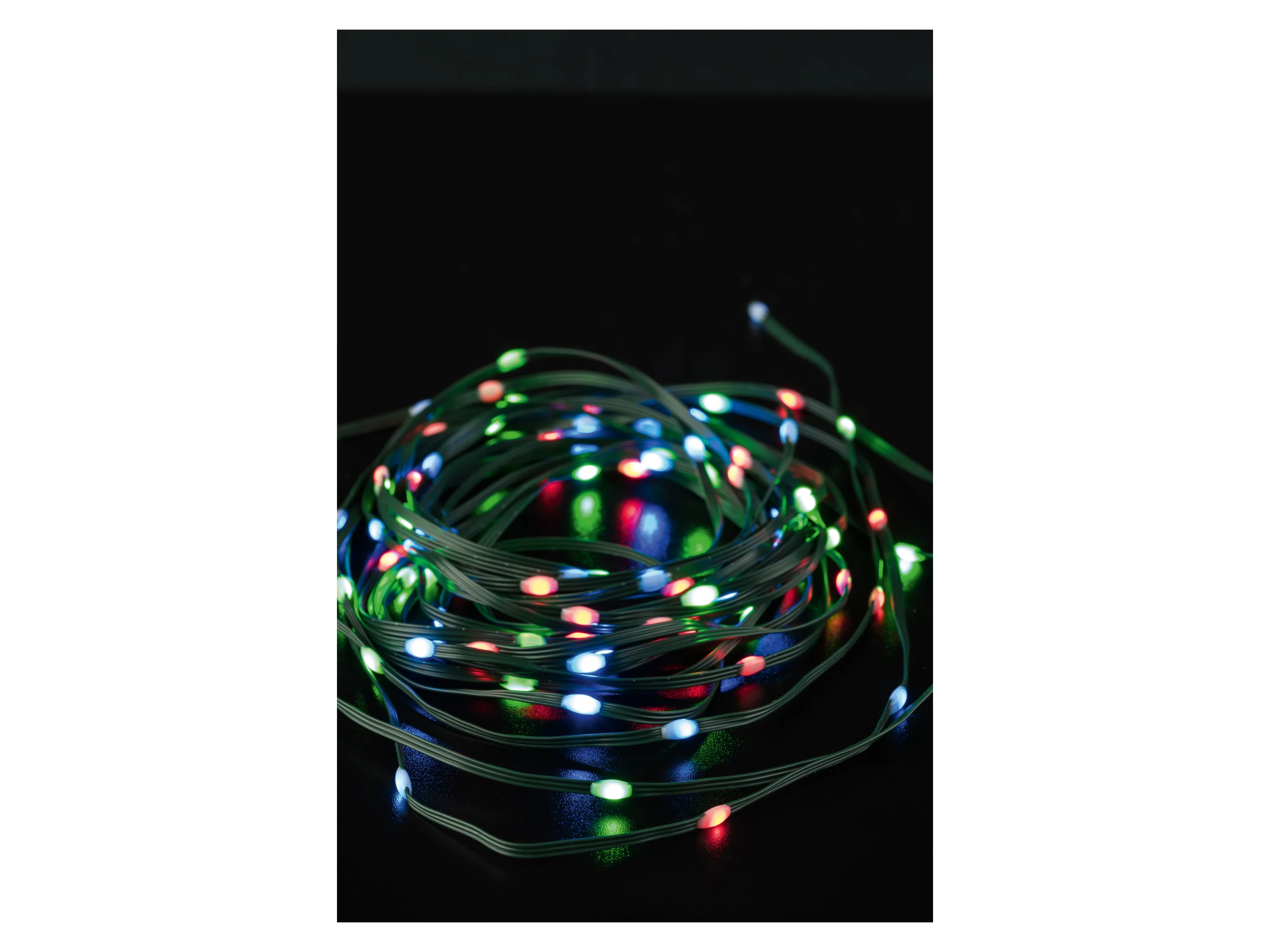 LIVARNO HOME LED-Lichterkette, mit Audiosensor (Grün) – Bild 3 von 4