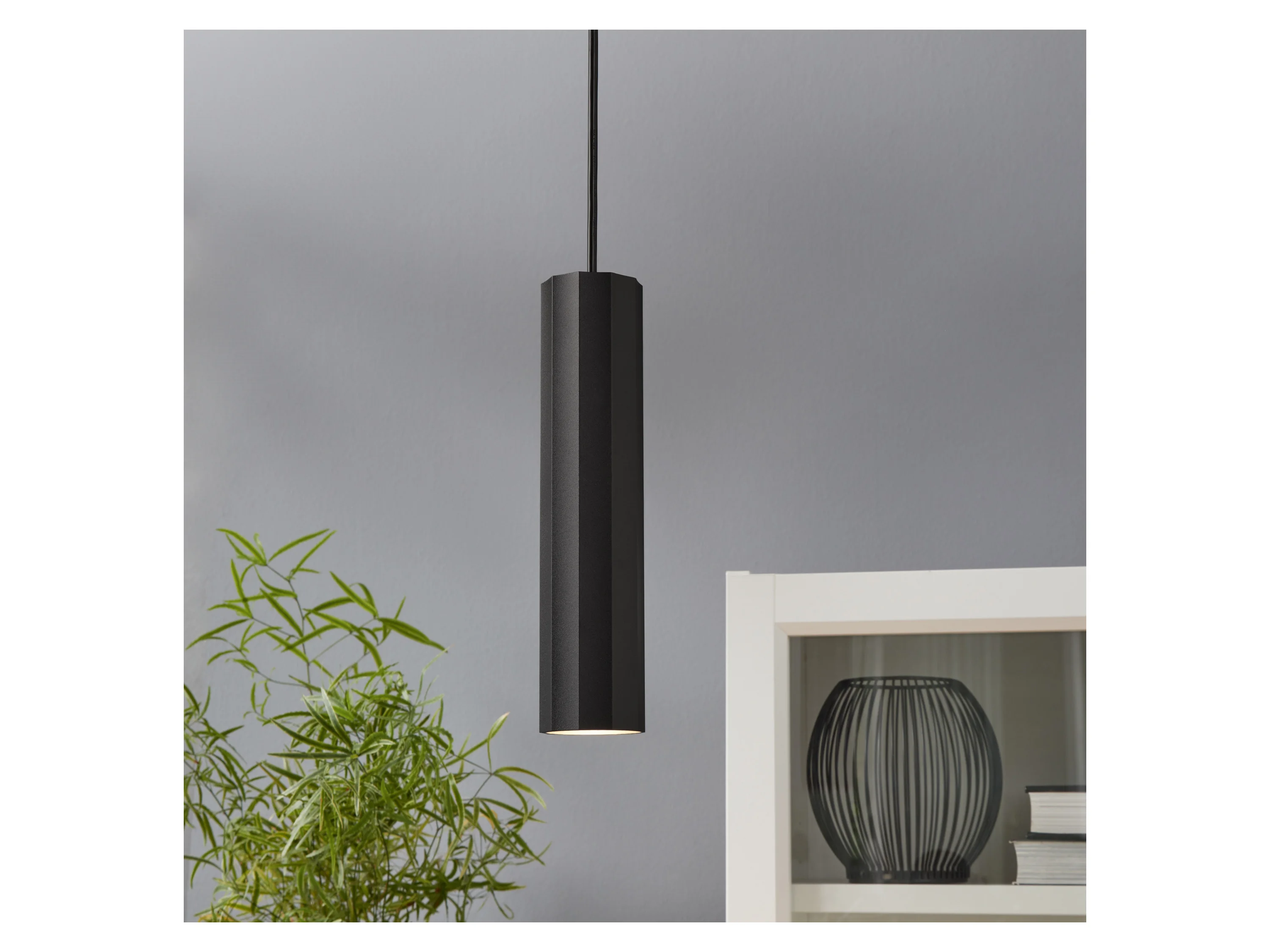 LIVARNO HOME LED-Pendelleuchte, Höhe individuell einstellbar (Schwarz) – Bild 4 von 4