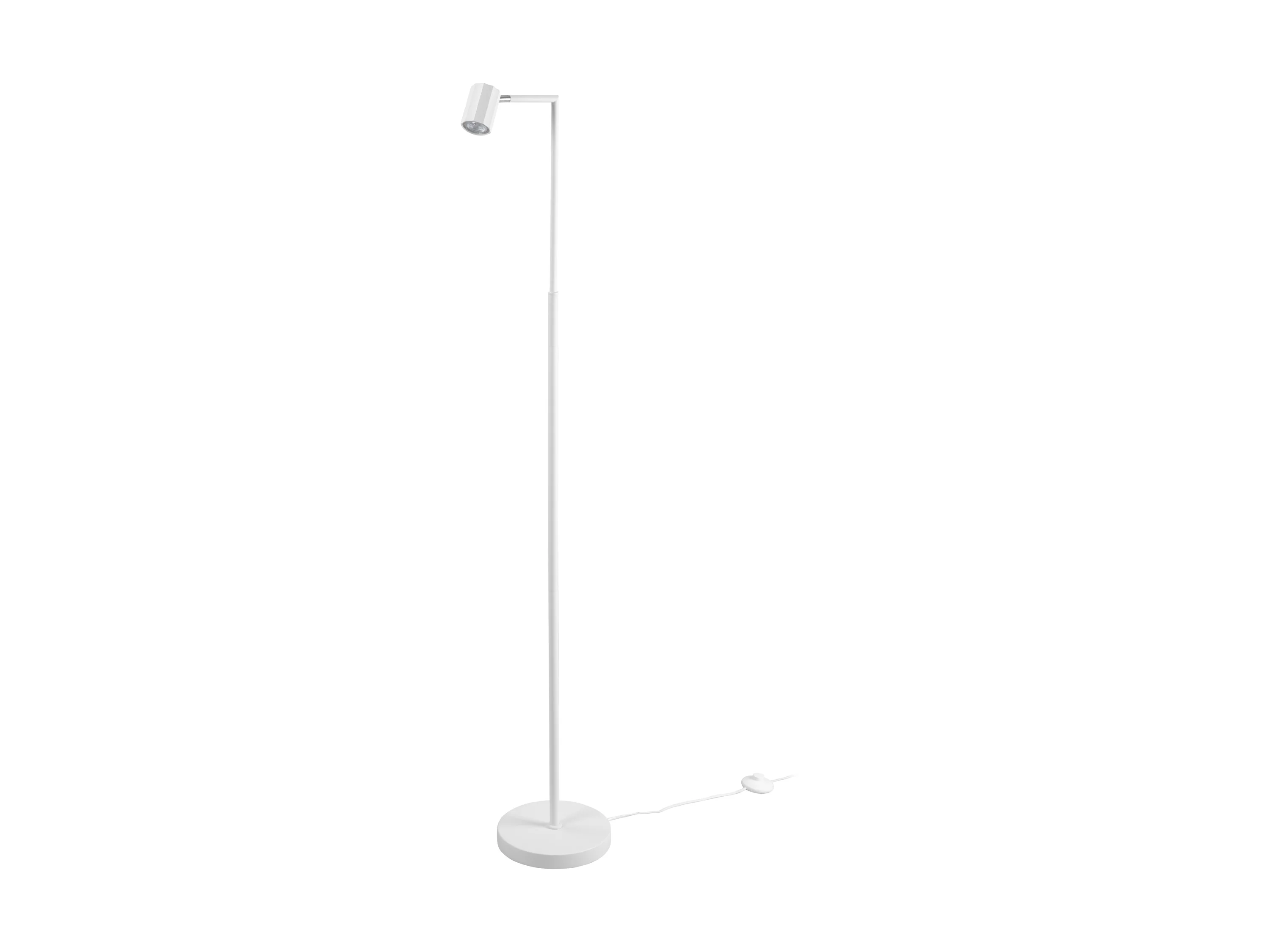LIVARNO HOME LED-Stehleuchte, mit neig- und schwenkbarem Kopf (Weiß) – Bild 4 von 4