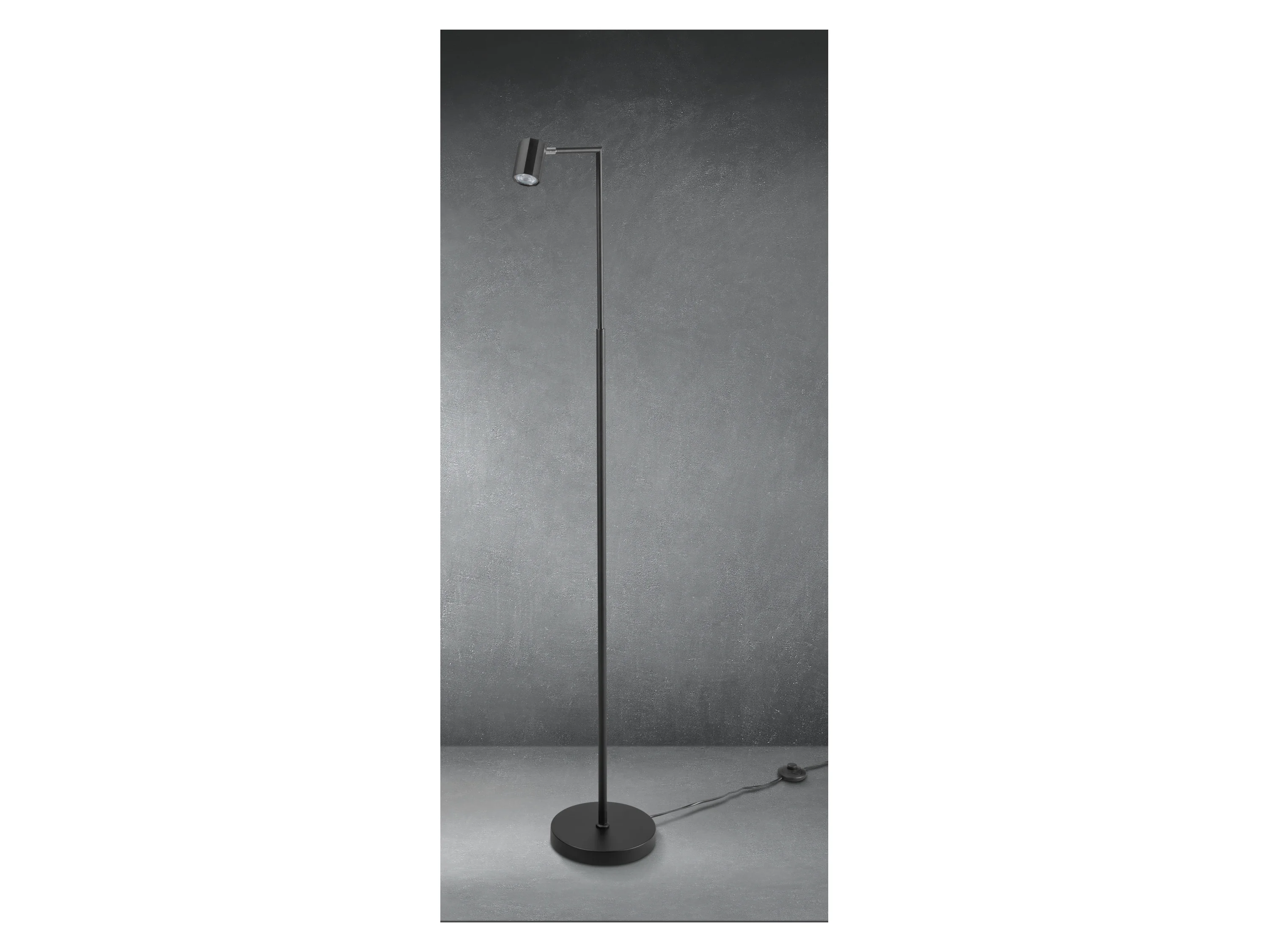 LIVARNO HOME LED-Stehleuchte, mit neig- und schwenkbarem Kopf (Schwarz) – Bild 2 von 4