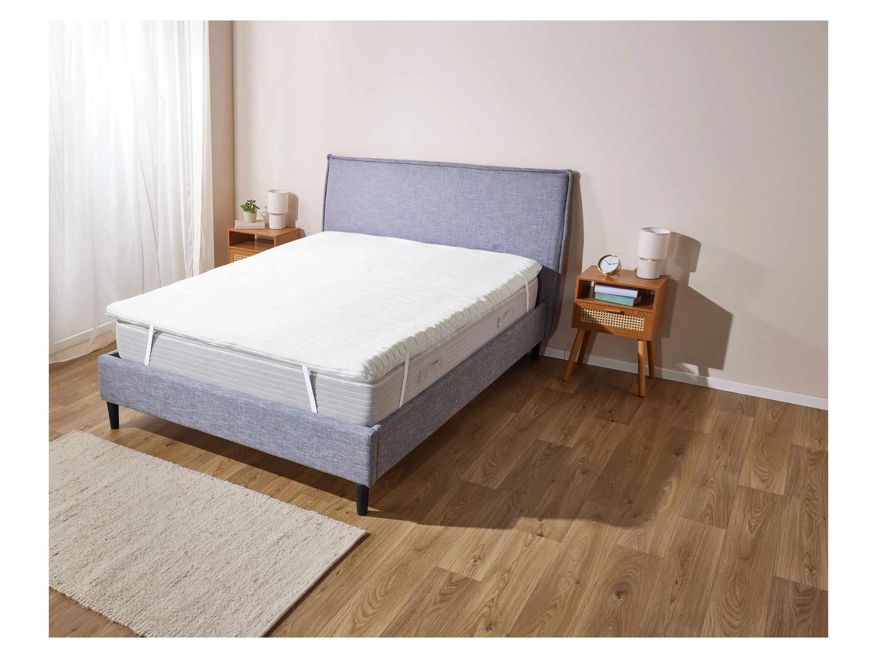 LIVARNO HOME Matratzentopper Übergröße, 140 X 200 cm – Bild 3 von 4