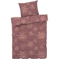 LIVARNO HOME Renforcé-Bettwäsche, 155 x 220 cm (rostbraun)