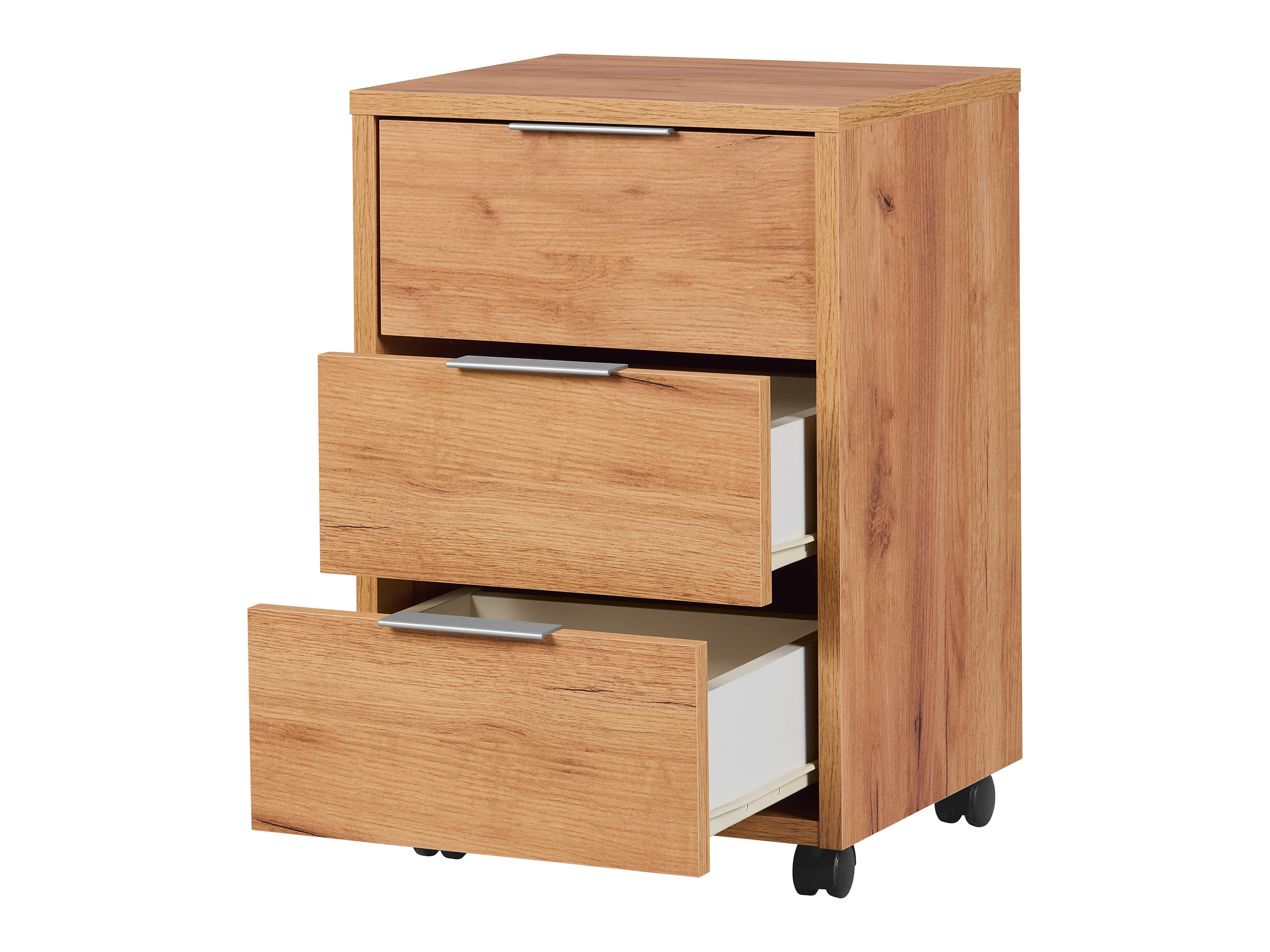 LIVARNO HOME Rollcontainer »Verona«, in hochwertiger Wotan-Eiche-Nachbildung – Bild 3 von 4