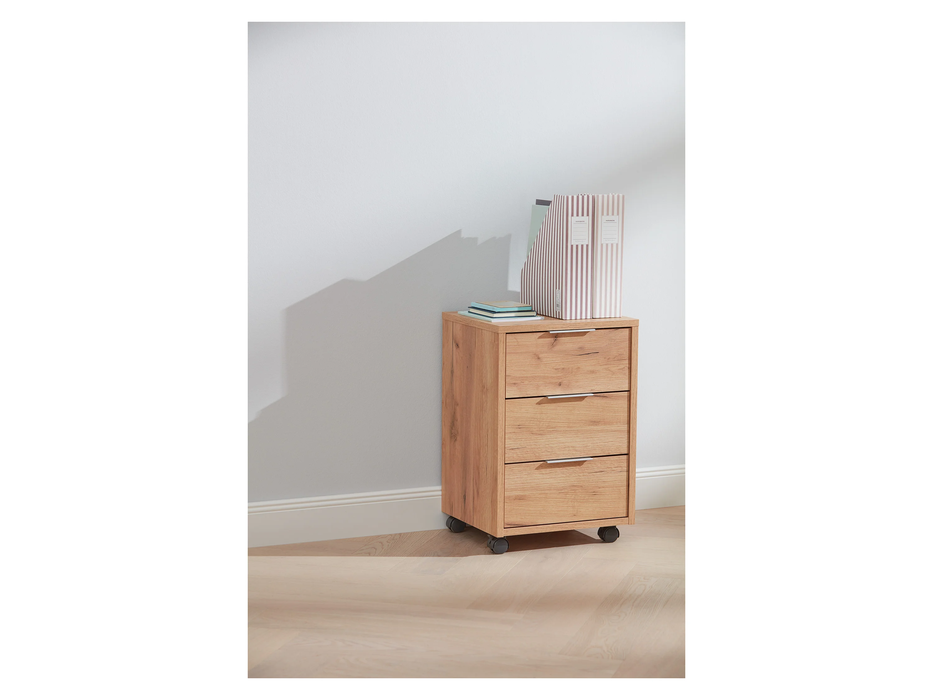 LIVARNO HOME Rollcontainer »Verona«, in hochwertiger Wotan-Eiche-Nachbildung – Bild 4 von 4