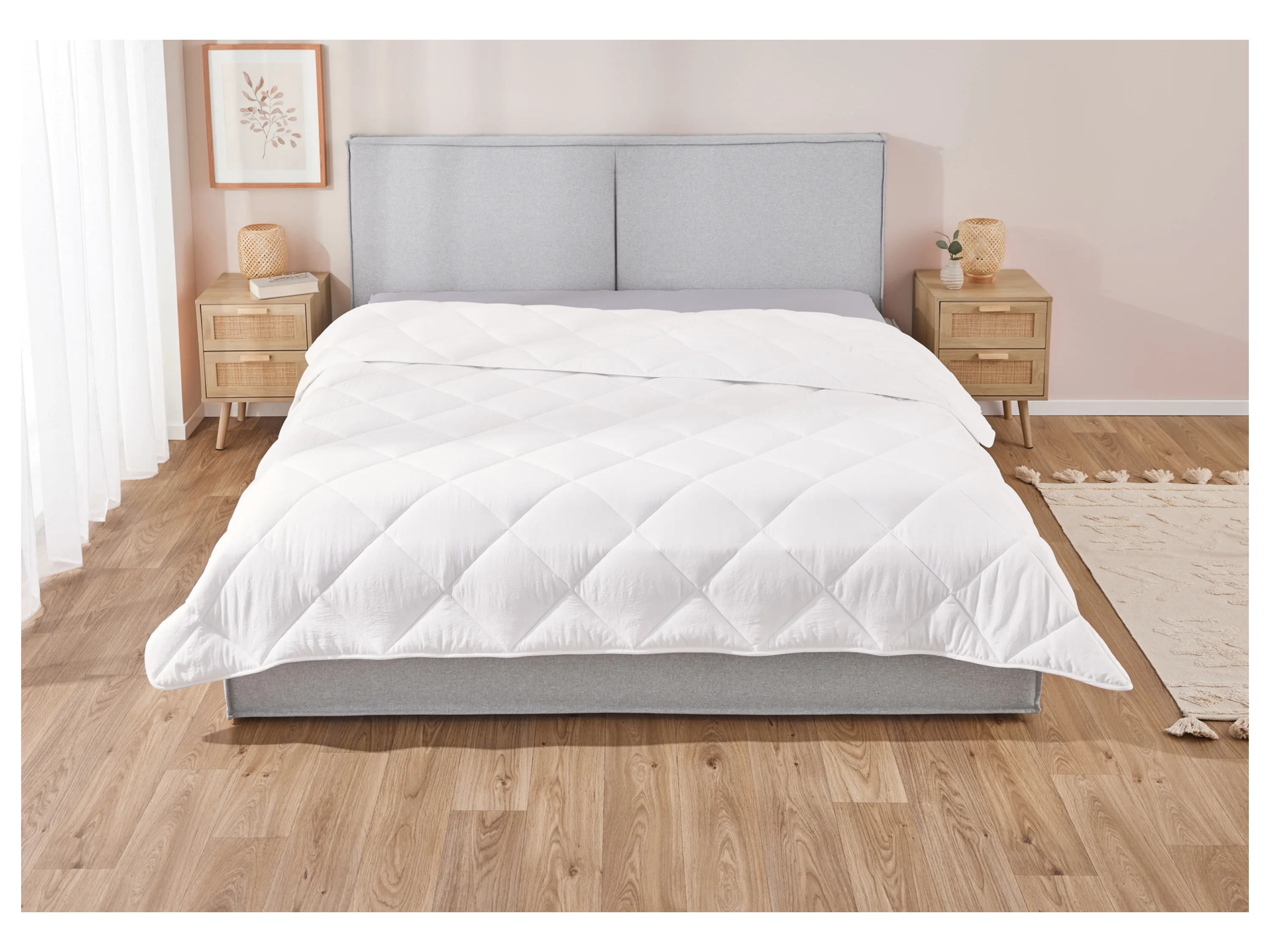 LIVARNO HOME Soft-Touch-Bettdecke, kochfest, 200 x 220 cm – Bild 2 von 4