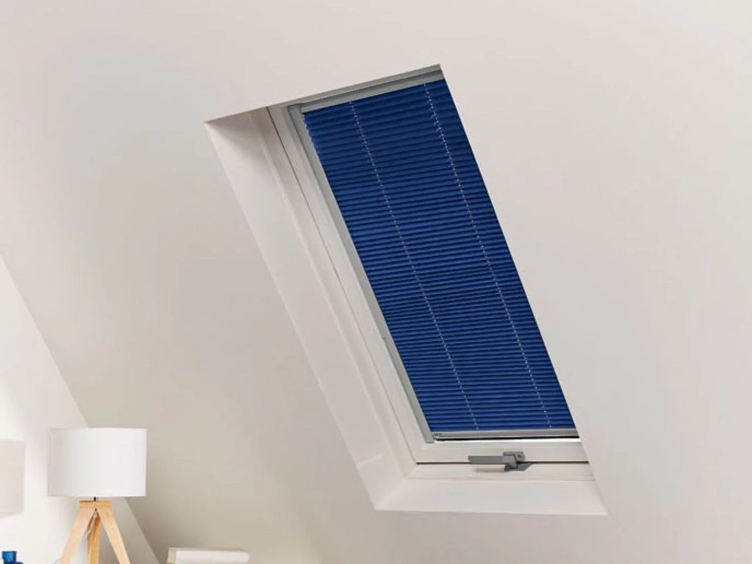 LIVARNO HOME Thermo Plissee (Blau) – Bild 4 von 4