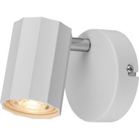 LIVARNO HOME Wand-/Deckenleuchte, neig- und schwenkbarer Spot (rund, weiß)