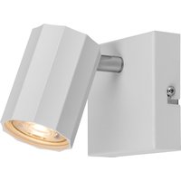 LIVARNO HOME Wand-/Deckenleuchte, neig- und schwenkbarer Spot (quadratisch, weiß)