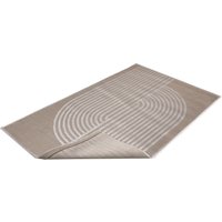 LIVARNO® In-/Outdoorteppich, 115 x 180 cm (Beige)