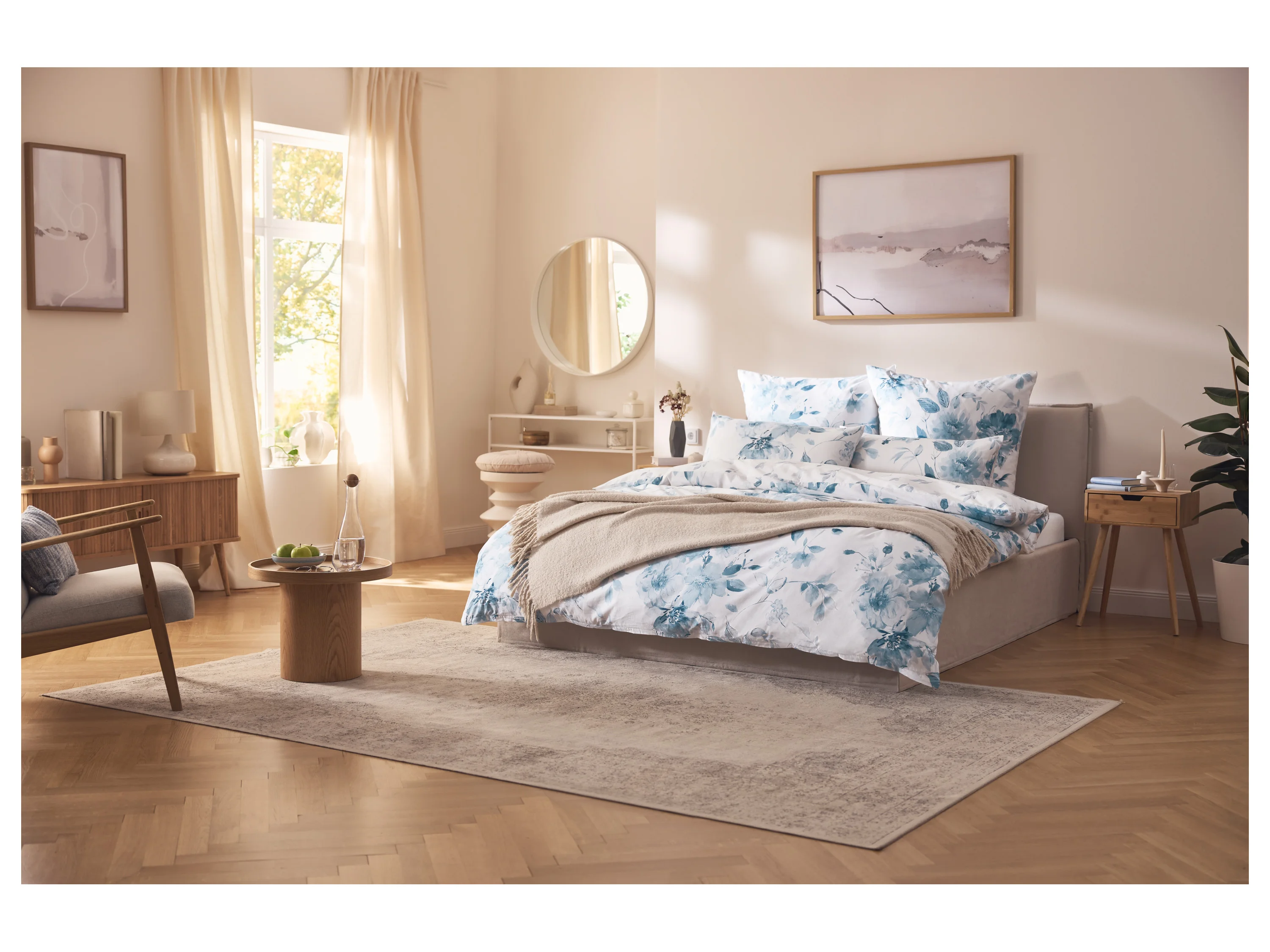 LIVARNO® Jersey-Spannbettlaken, 90-100 x 200 cm (Weiß) – Bild 4 von 4