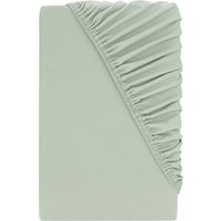 LIVARNO® Jersey-Spannbettlaken, 180-200 x 200 cm (Grün)