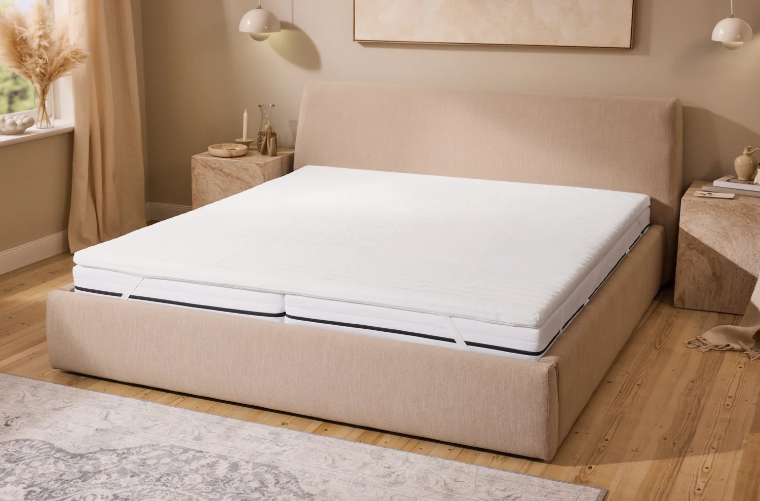 LIVARNO® Kaltschaum-Matratzentopper, 140 x 200 cm – Bild 2 von 4