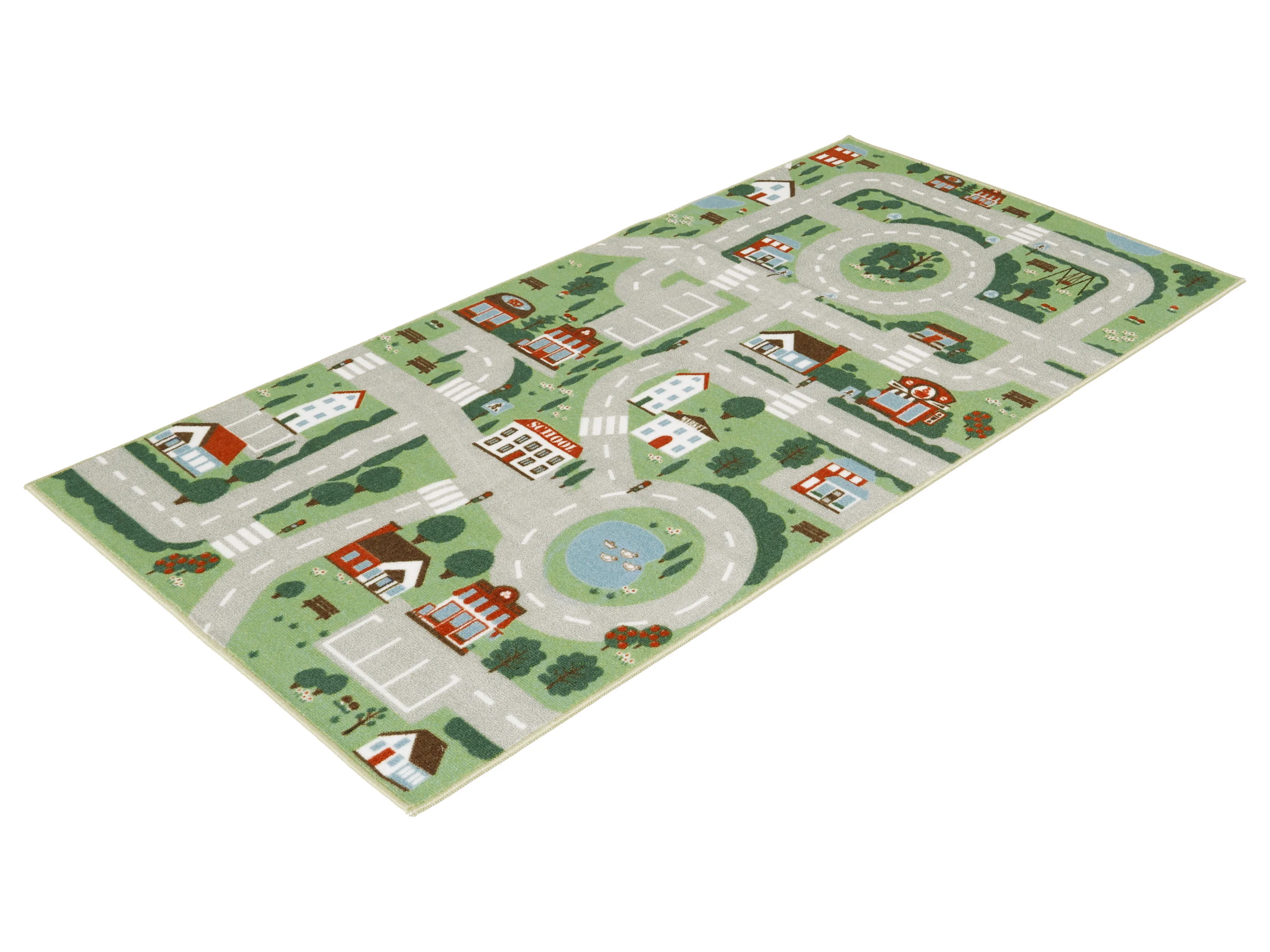 LIVARNO® Kinder Spielteppich, 75x133cm (Stadt) – Bild 3 von 4