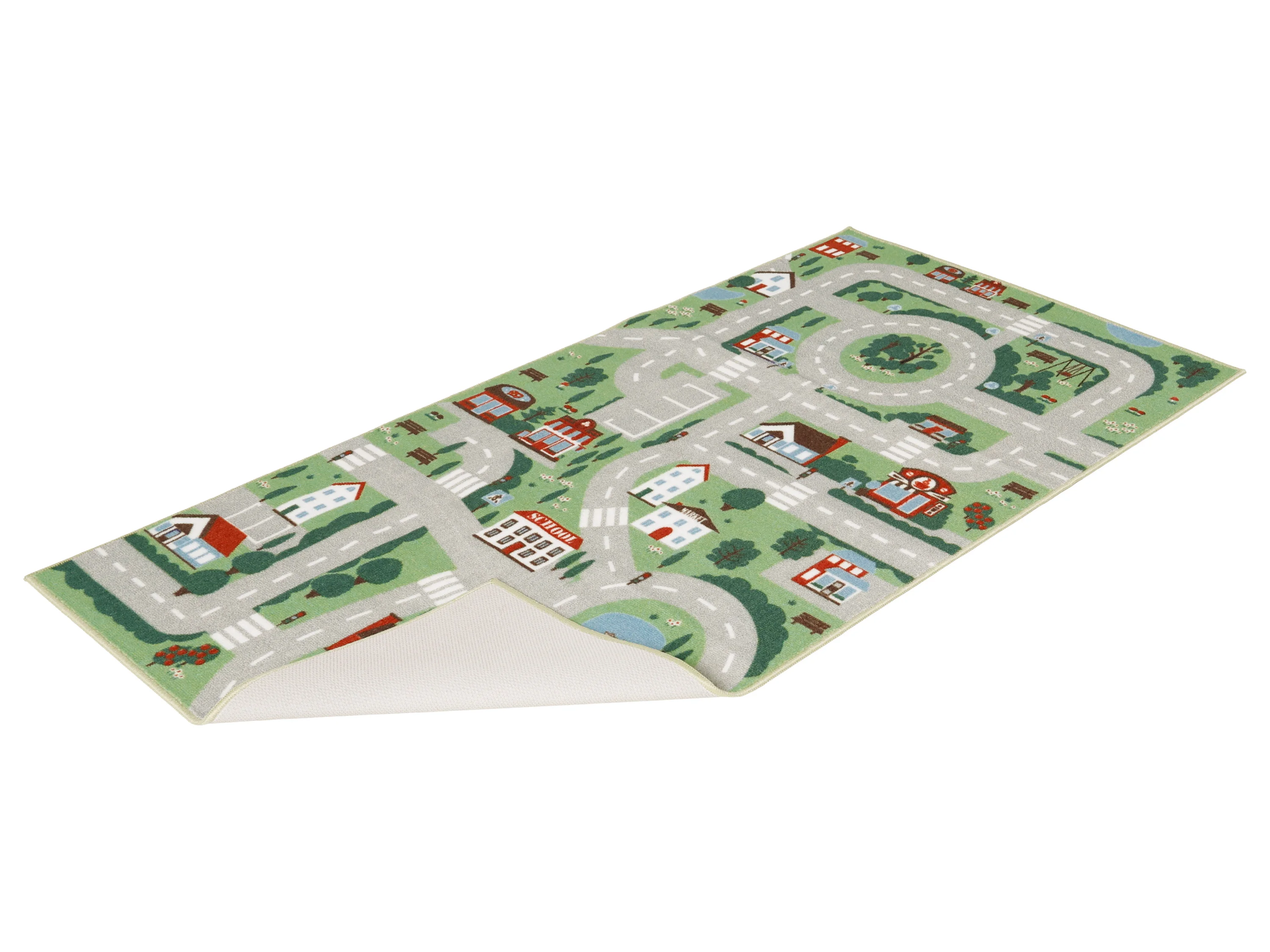 LIVARNO® Kinder Spielteppich, 75x133cm (Stadt) – Bild 4 von 4