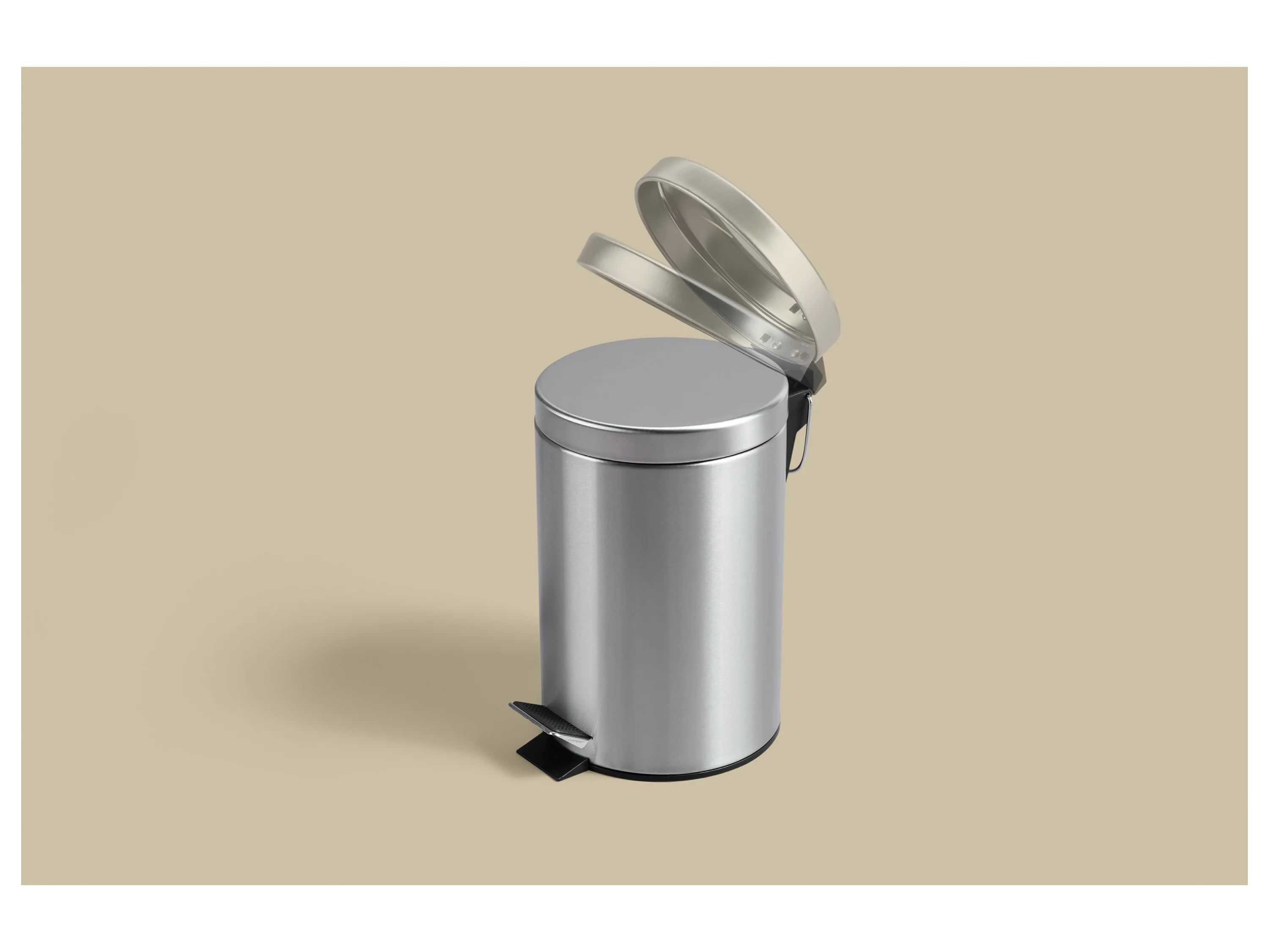 LIVARNO® Kosmetikeimer 3l (Edelstahl) – Bild 4 von 4