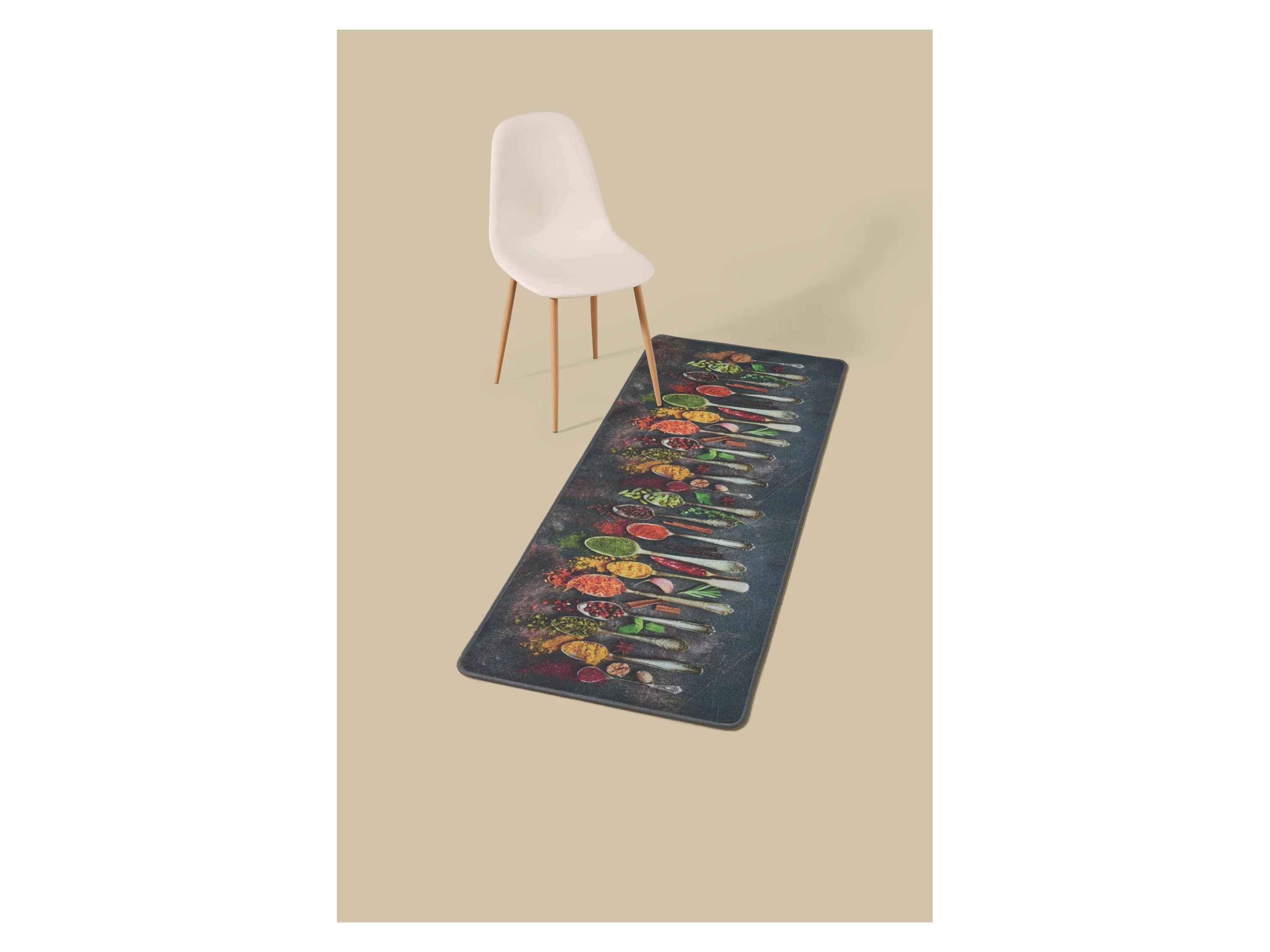 LIVARNO® Küchenläufer, 65 x 180 cm (Gewürze) – Bild 2 von 3