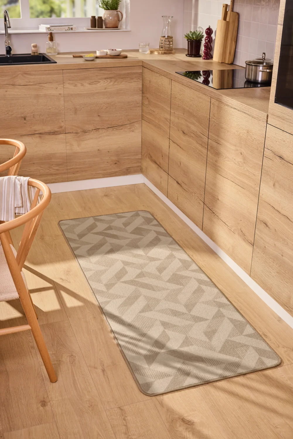 LIVARNO® Küchenläufer, 65 x 180 cm (Beige) – Bild 4 von 4