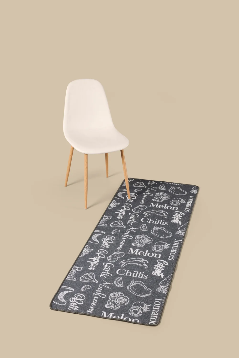 LIVARNO® Küchenläufer, 65 x 180 cm (Grau) – Bild 2 von 3