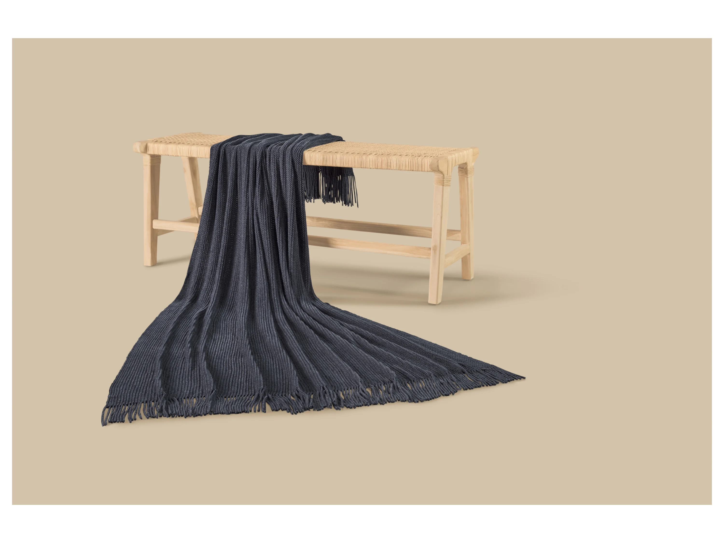 LIVARNO® Kuscheldecke, 130 x 170 cm (Blau) – Bild 3 von 4