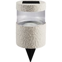 LIVARNO® LED-Solarleuchte (Rund, Sand)