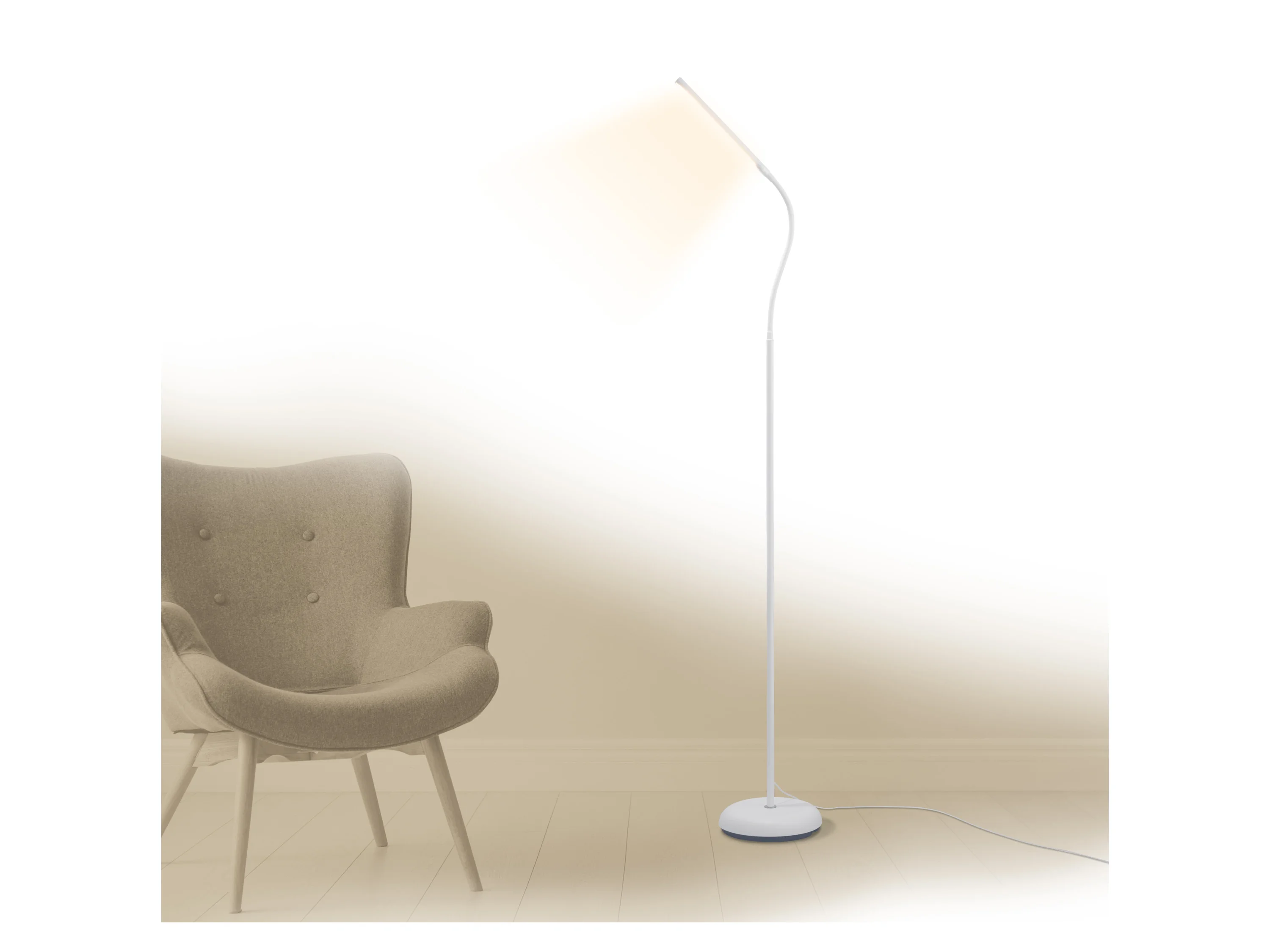 LIVARNO® LED-Stehleuchte (Weiß) – Bild 2 von 4