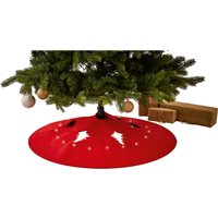 LIVARNO® LED-Weihnachtsbaumdecke, Ø 100 cm (Rund, Rot)