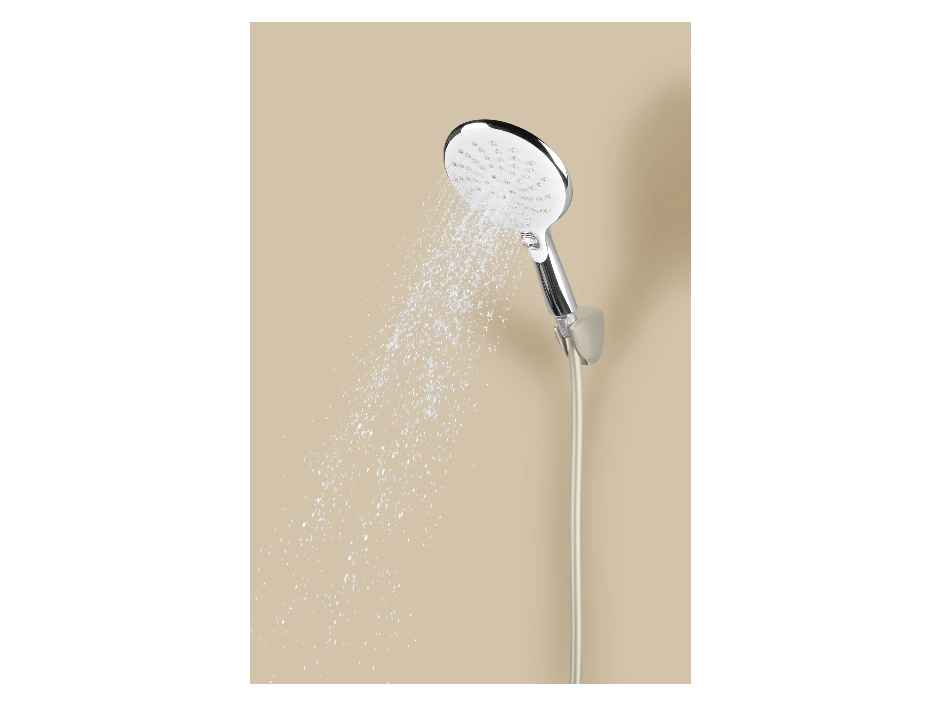 LIVARNO® Multifunktionsduschkopf (Weiß) – Bild 3 von 4