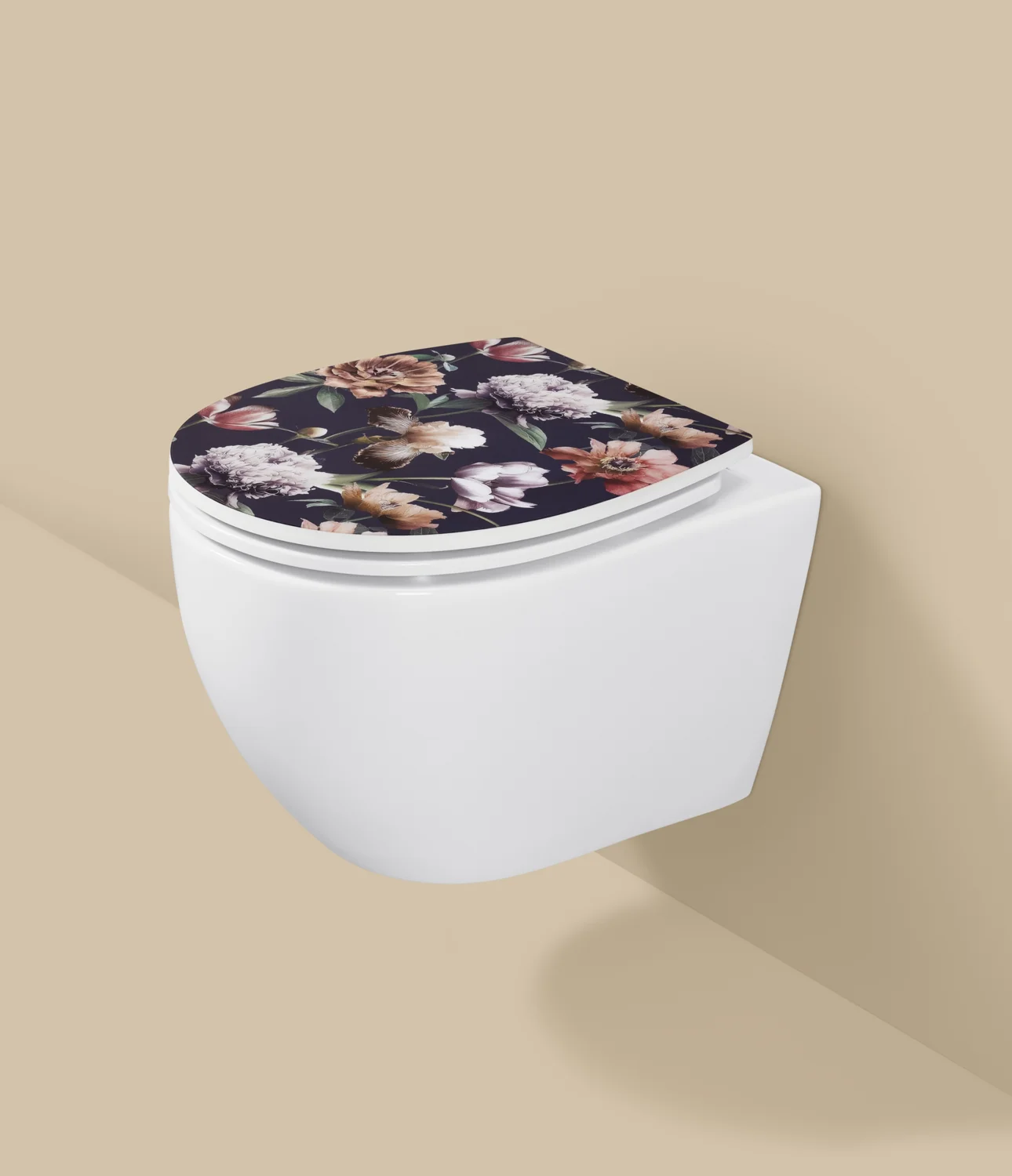 LIVARNO® Premium WC-Sitz (Blumen) – Bild 2 von 4