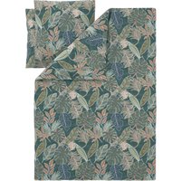 LIVARNO® Renforcé-Bettwäsche, 200 x 220 cm (Grün)