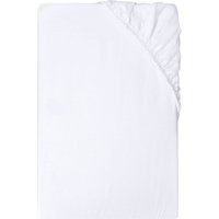 LIVARNO® Satin-Spannbettlaken, 90-100 x 200 cm (Weiß)