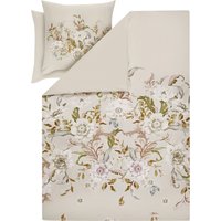 LIVARNO® Satin-Wendebettwäsche, 200 x 220 cm (Blumen)