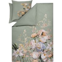 LIVARNO® Satin-Wendebettwäsche, 200 x 220 cm (Frühlingswiese)