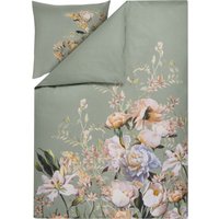 LIVARNO® Satin-Wendebettwäsche, 155 x 220 cm (Garten)