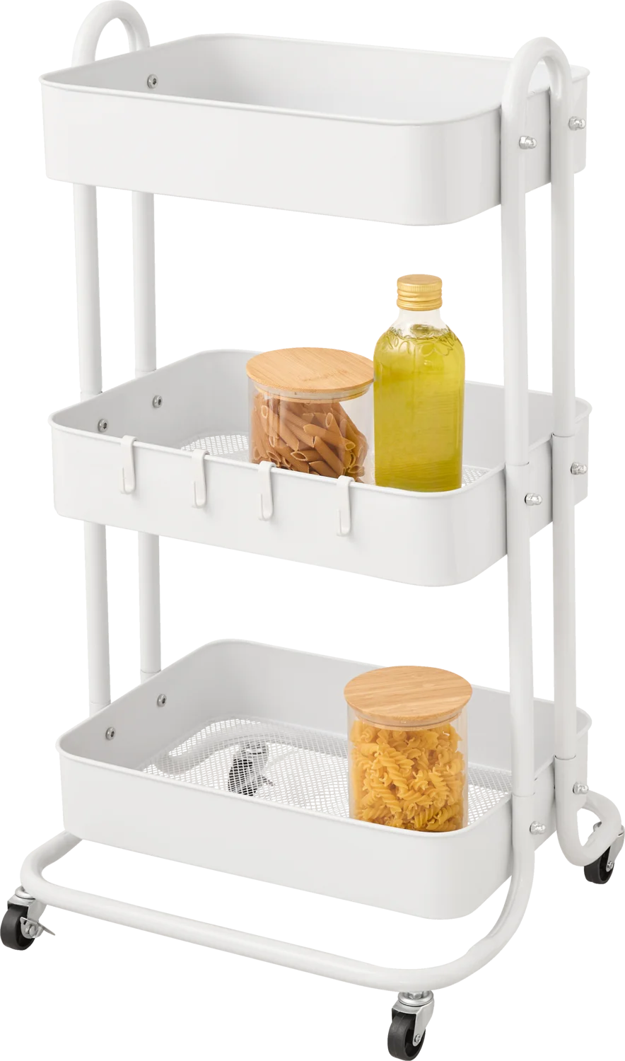 LIVARNO® Servierwagen (Weiß) – Bild 2 von 4