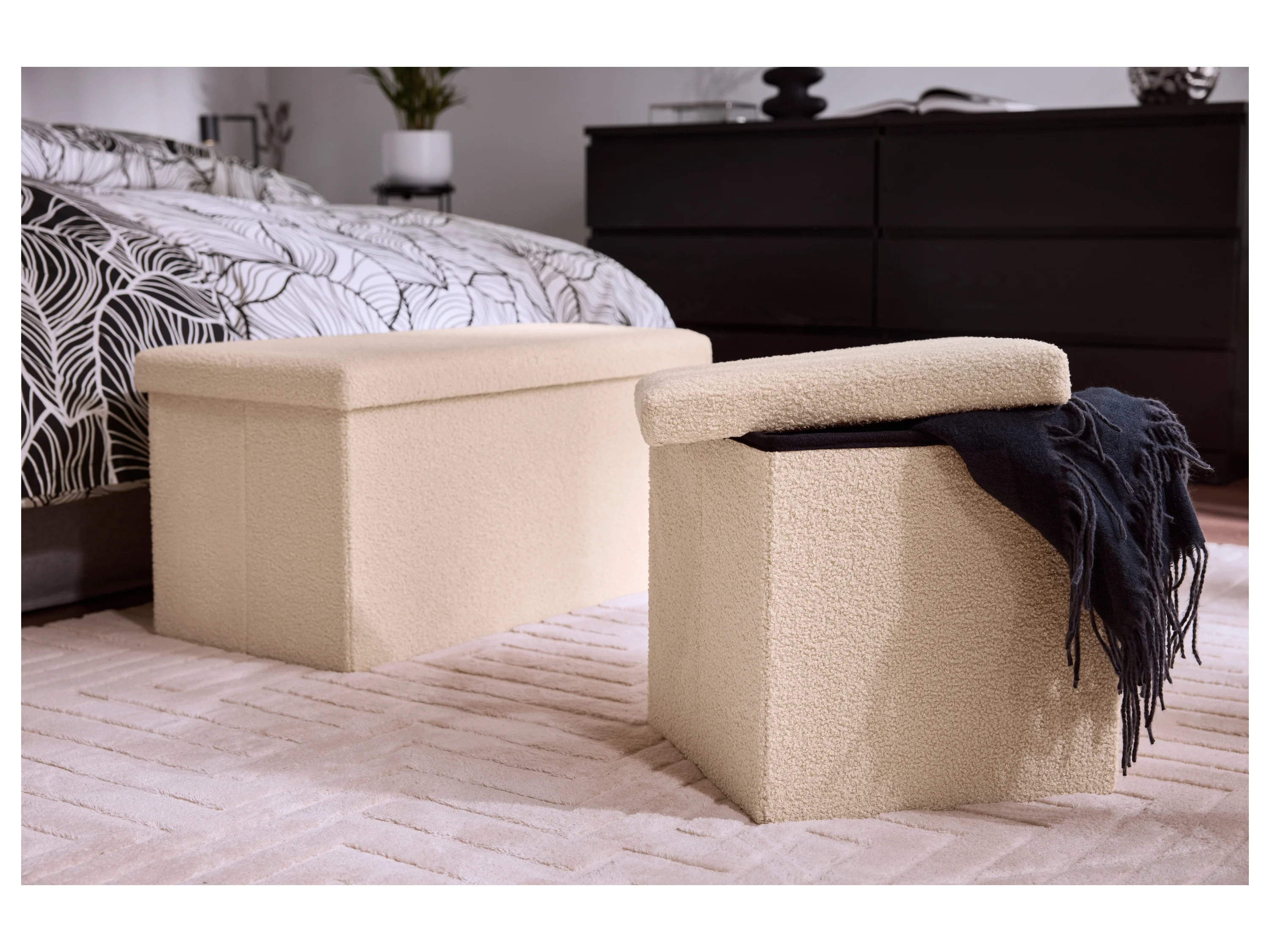 LIVARNO® Sitzhocker klappbar (Beige) – Bild 2 von 4