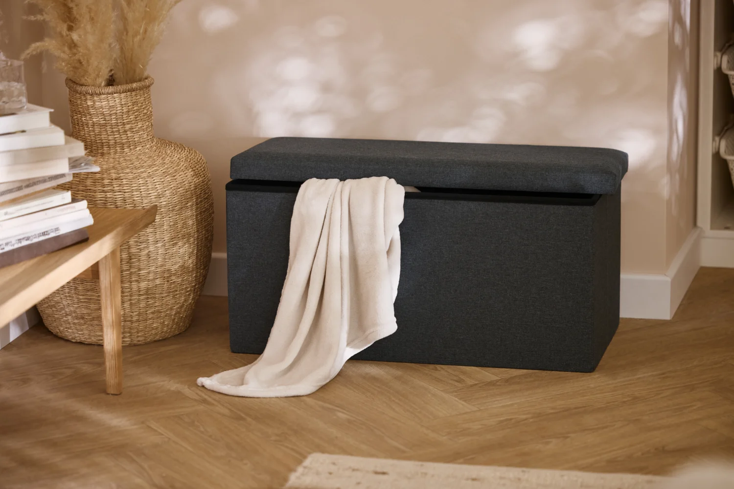 LIVARNO® Sitztruhe (Grau) – Bild 2 von 4