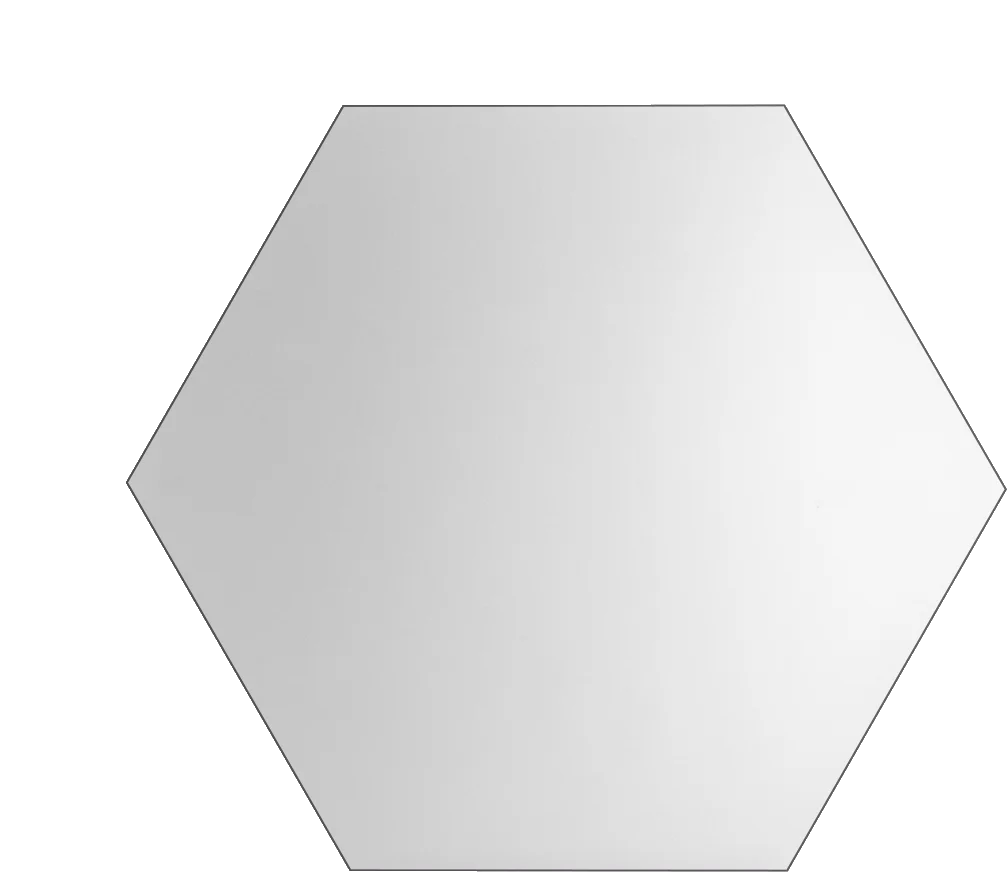 LIVARNO® Spiegelfliesen (Sechseck) – Bild 2 von 2