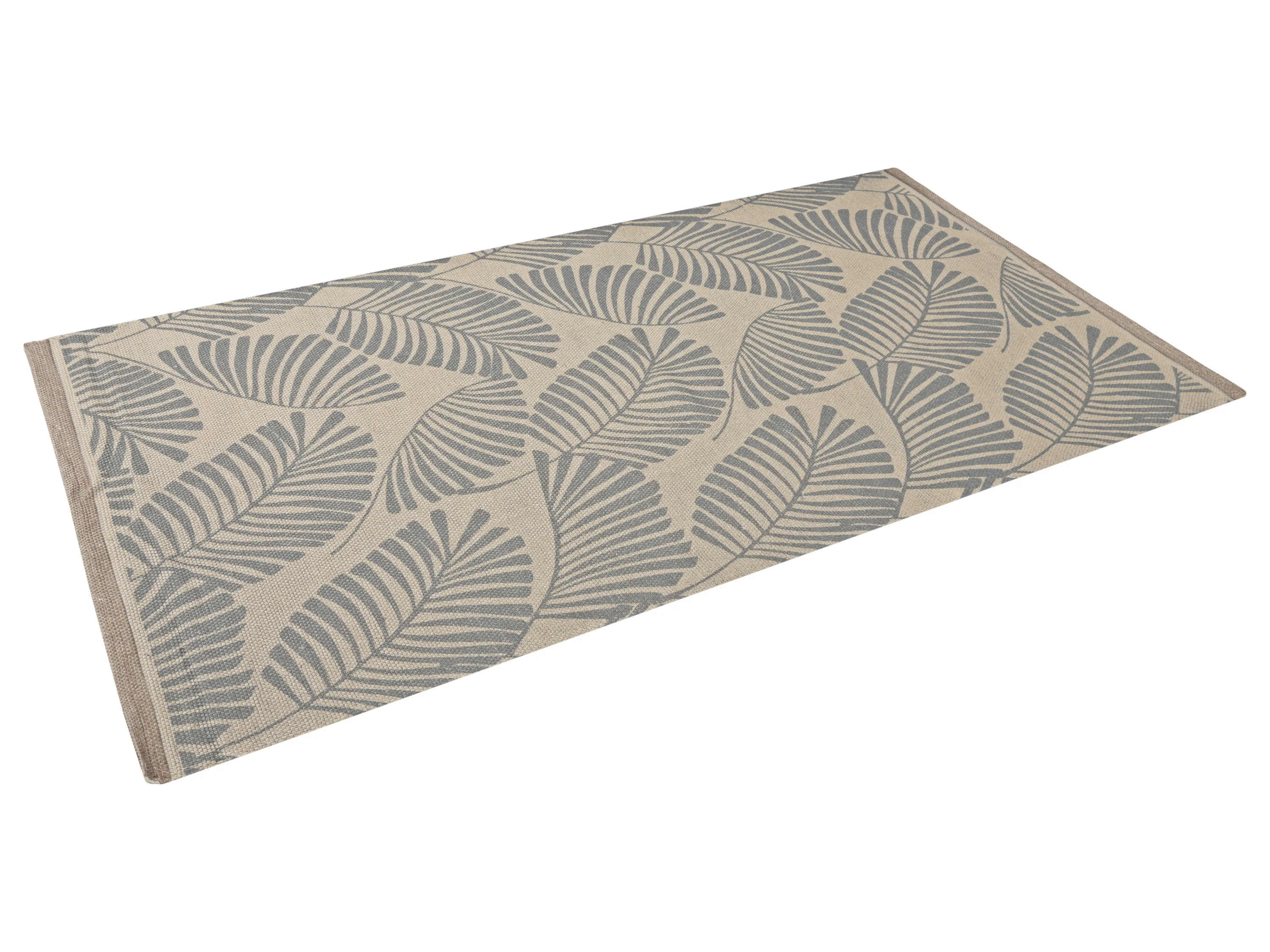 LIVARNO® Teppich, 80 x 150 cm (Blätter) – Bild 3 von 4