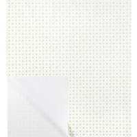LIVARNO® Tischdecke, 130 x 240 cm (Gemustert/weiß)