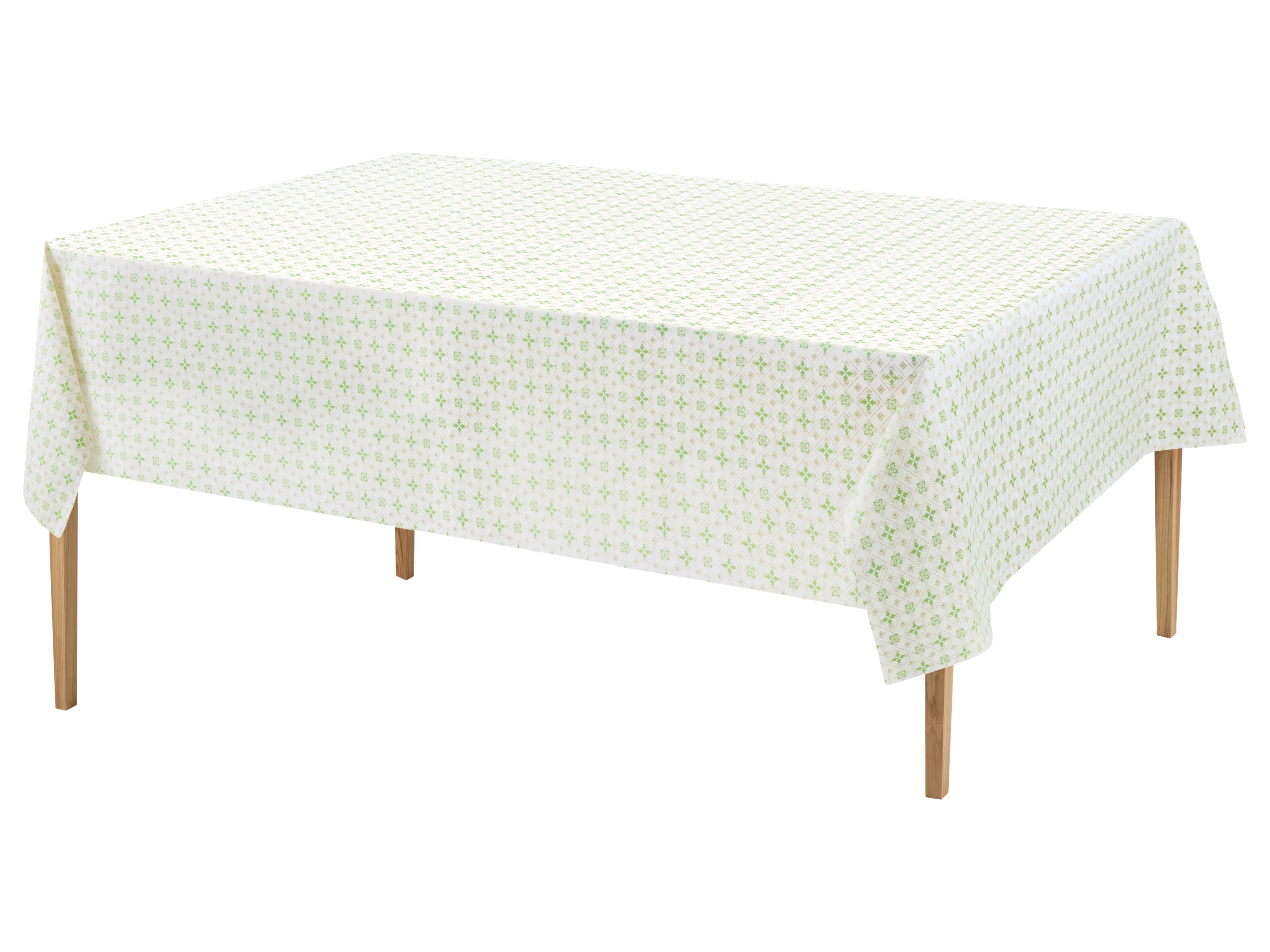 LIVARNO® Tischdecke, 130 x 240 cm (Gemustert/weiß) – Bild 4 von 4