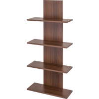 LIVARNO® Wandregal, Holz Dekor Eiche (Wandregal 4 Böden)