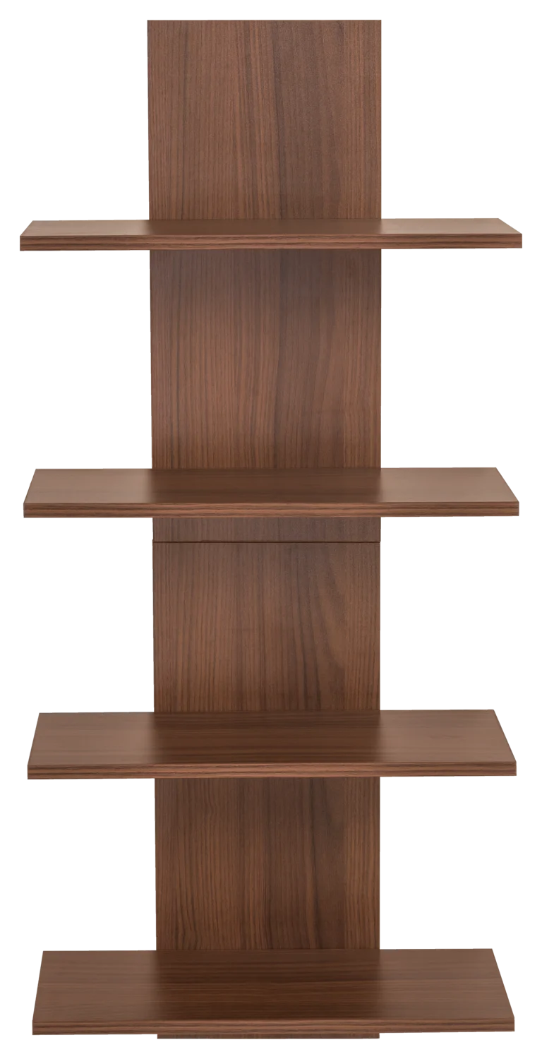 LIVARNO® Wandregal, Holz Dekor Eiche (Wandregal 4 Böden) – Bild 3 von 4