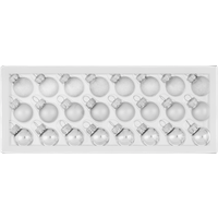 LIVARNO® Weihnachtsbaumkugeln, aus Glas