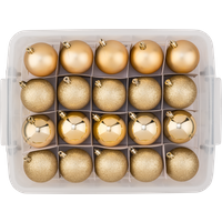 LIVARNO® Weihnachtskugeln, 70-tlg. (Gold)