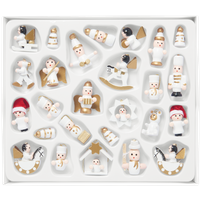 LIVARNO® Weihnachtsschmuck, 26-teilig (Weiß)