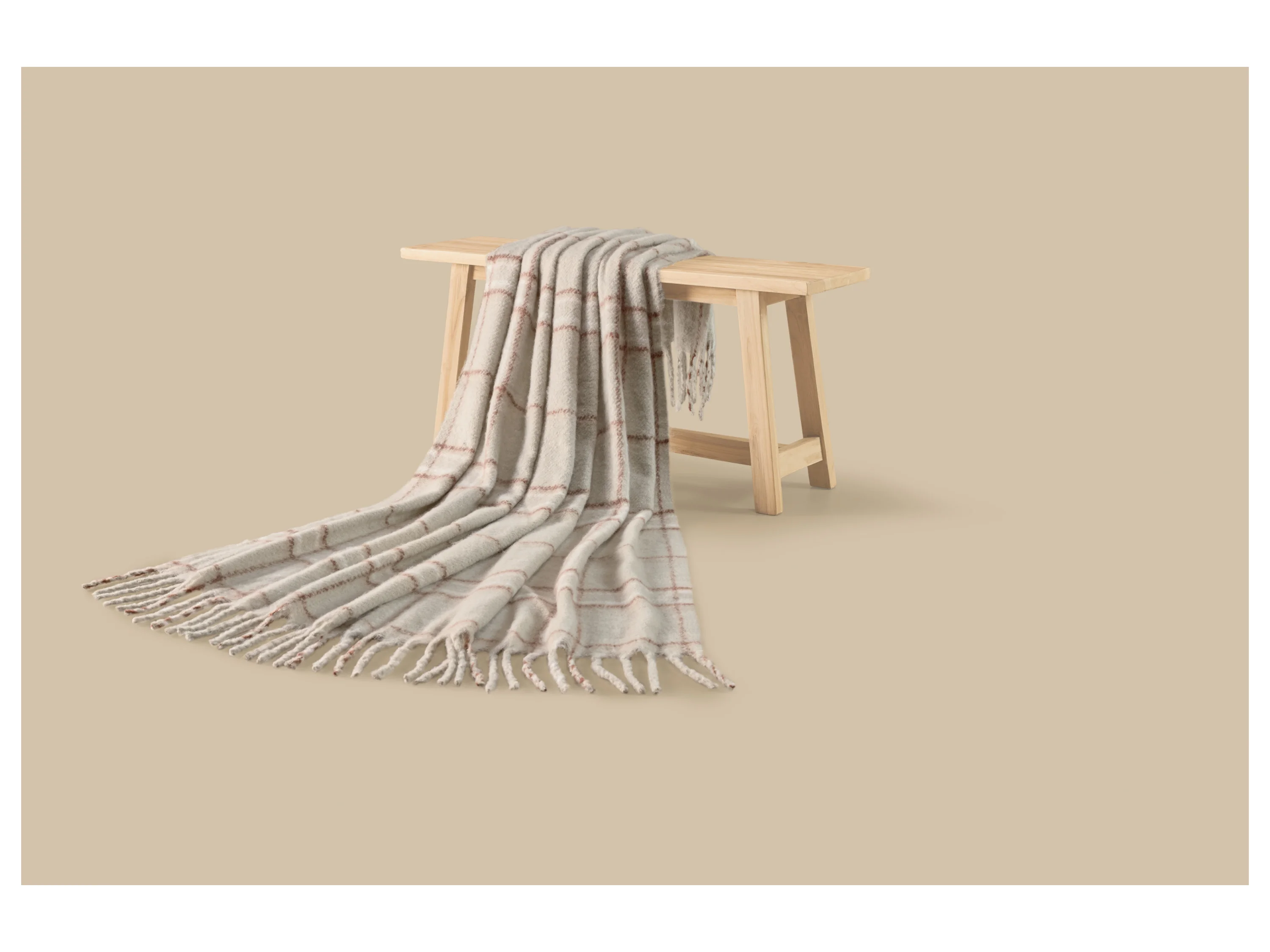 LIVARNO® Wohndecke, 130 x 170 cm (Braun) – Bild 2 von 4